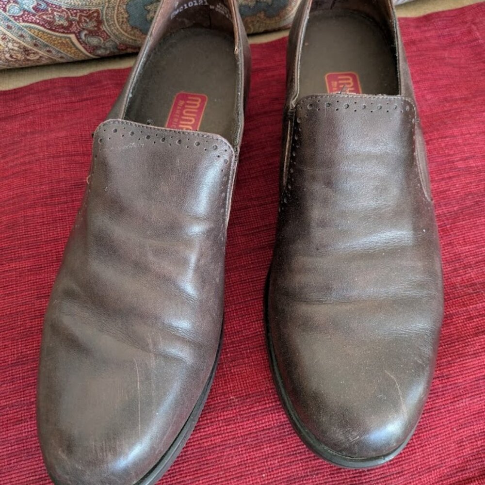 Munro Susie Dark Brown Leather Women’s Shoe